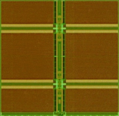 90nm on-chip SRAM module (work memory)