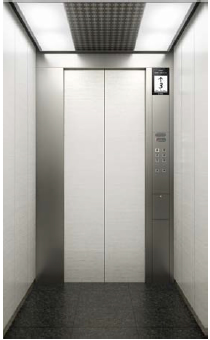 [image]Design of the inside of a new machine room-less elevator for Asia and the Middle East