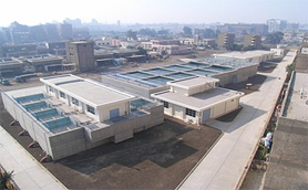 Photograph: Overview of water treatment plant