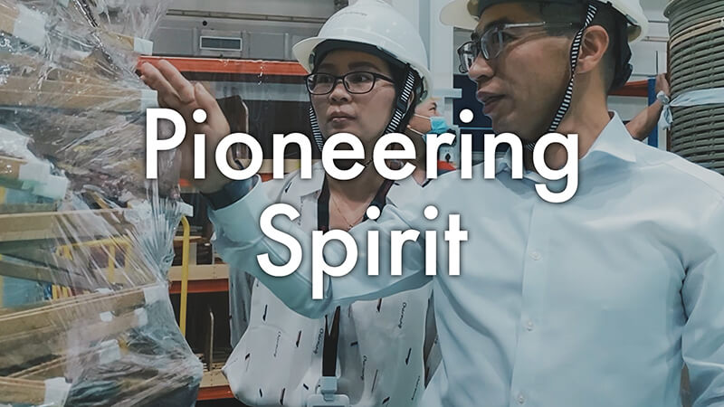 "PIONEERING SPIRIT" - Hitachi Group Identity (English) - Hitachi