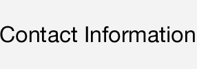 Contact Information