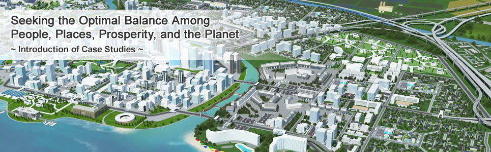 Hitachi's vision for smart cities explained in terms of the smart city concept and the background to why such cities are needed.