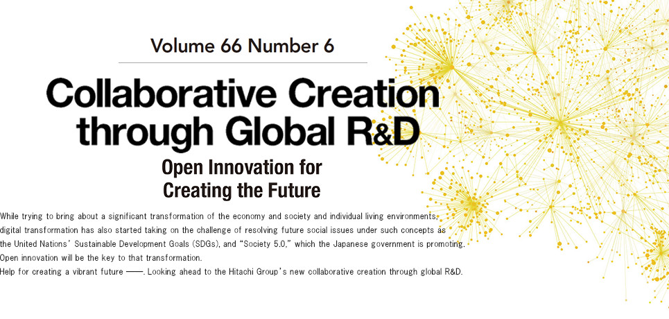 Collaborative Creation through Global R&D Open Innovation for Creating the Future