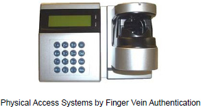 [Photo]Physical Access Systems by Finger Vein Authentication