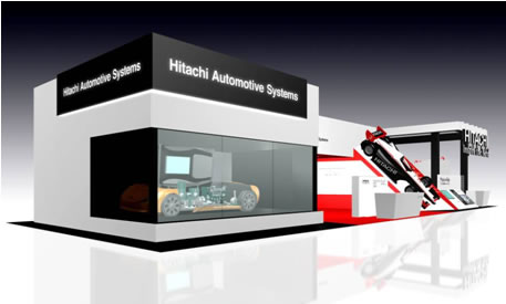 Conceptual image of Hitachi Group Booth