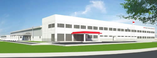Rendering New Plant of PT Hitachi Automotive Systems Indonesia