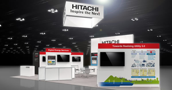 [image]Hitachi Booth in DistribuTECH 2018 (booth image)