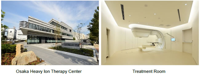 [image](left)Osaka Heavy Ion Therapy Center, (right)Treatment Room