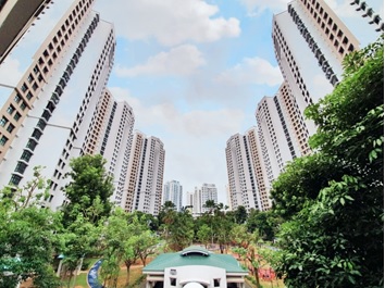 [image] HDB flats in Singapore