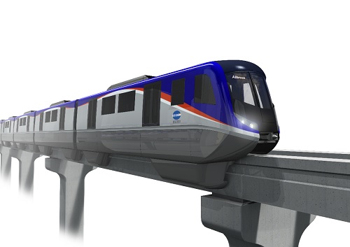 [image]Image of a monorail system for Line 3 of Panama Metro