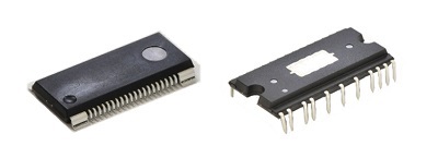 [image]Motor Driver IC 'ECN30216(Left)' & 'ECN30624(Right)'