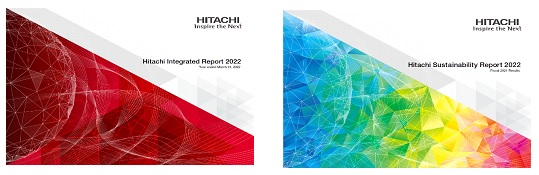 [image]"Hitachi Integrated Report 2022" and "Hitachi Sustainability Report 2022"