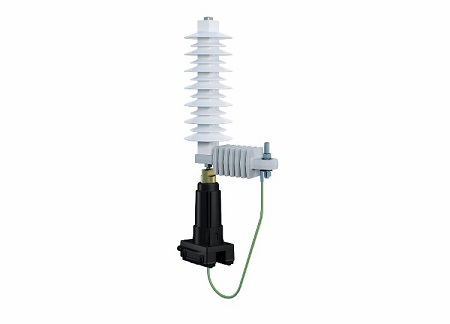 [image]Surge Arrester equipped with SPU and Wireless SPU Indicator