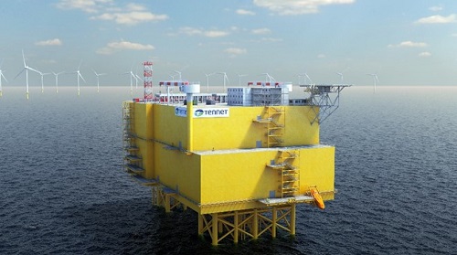 [image]2GW offshore platform. Photo courtesy of TenneT