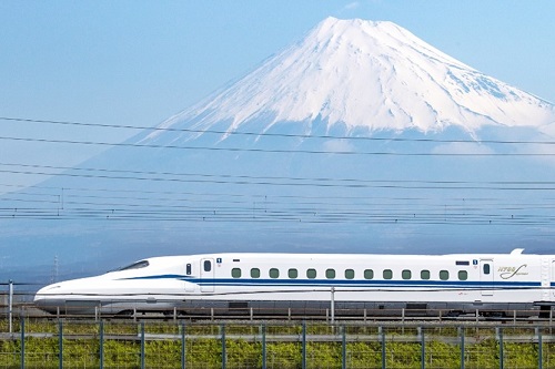 [image]Tokaido Shinkansen N700S high speed train (Provided by Central Japan Railway Company)