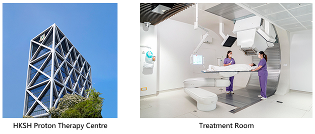 [image](left)HKSH Proton Therapy Centre, (right)Treatment Room