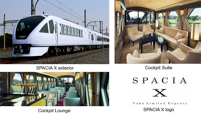 [image](1st left)SPACIA X exterior, (1st right)Cockpit Suite, (2nd left)Cockpit Lounge, (2nd right)SPACIA X logo