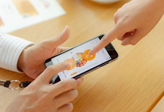 [画像]地域コミュニティの活動に楽しく参加できるアプリイメージ