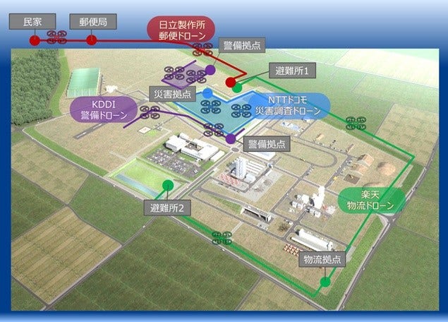 [画像]図2 飛行経路図(下)