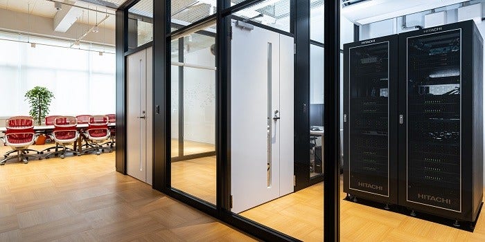 [画像]ビッグデータ価値協創実験基盤(愛称 : Lumada 東大生研ビッグデータラボ)の概観