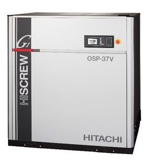 [画像]FitLive対応の空気圧縮機の例(OSP-37VA G1)