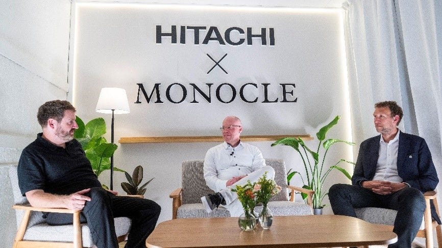 [image]Tobias Hansson, Country Managing Director, Hitachi Energy in Sweden and Jacob Stedman, CEO at Blykalla, discussing the collaboration in an interview during the Almedalen week, 2026.