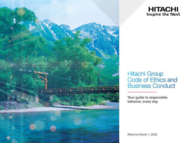Hitachi Group Code of Ethics and Business Conduct