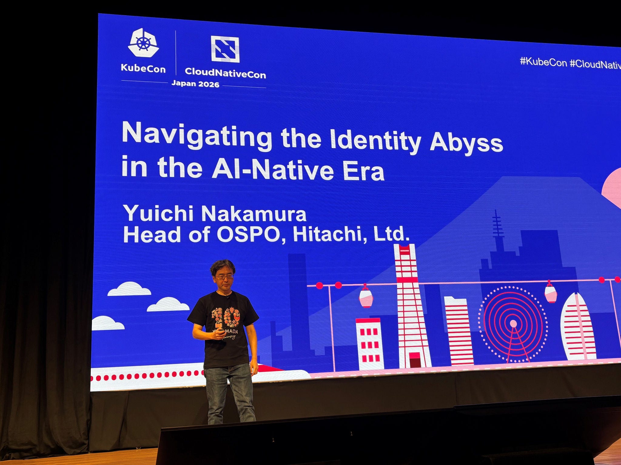 キーノートで「ID沼」をテーマにAI時代のアイデンティティ管理を語る中村