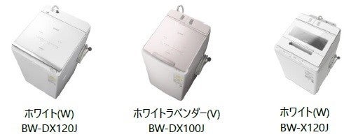 タテ型洗濯乾燥機・全自動洗濯機「ビートウォッシュ」を発売：日立