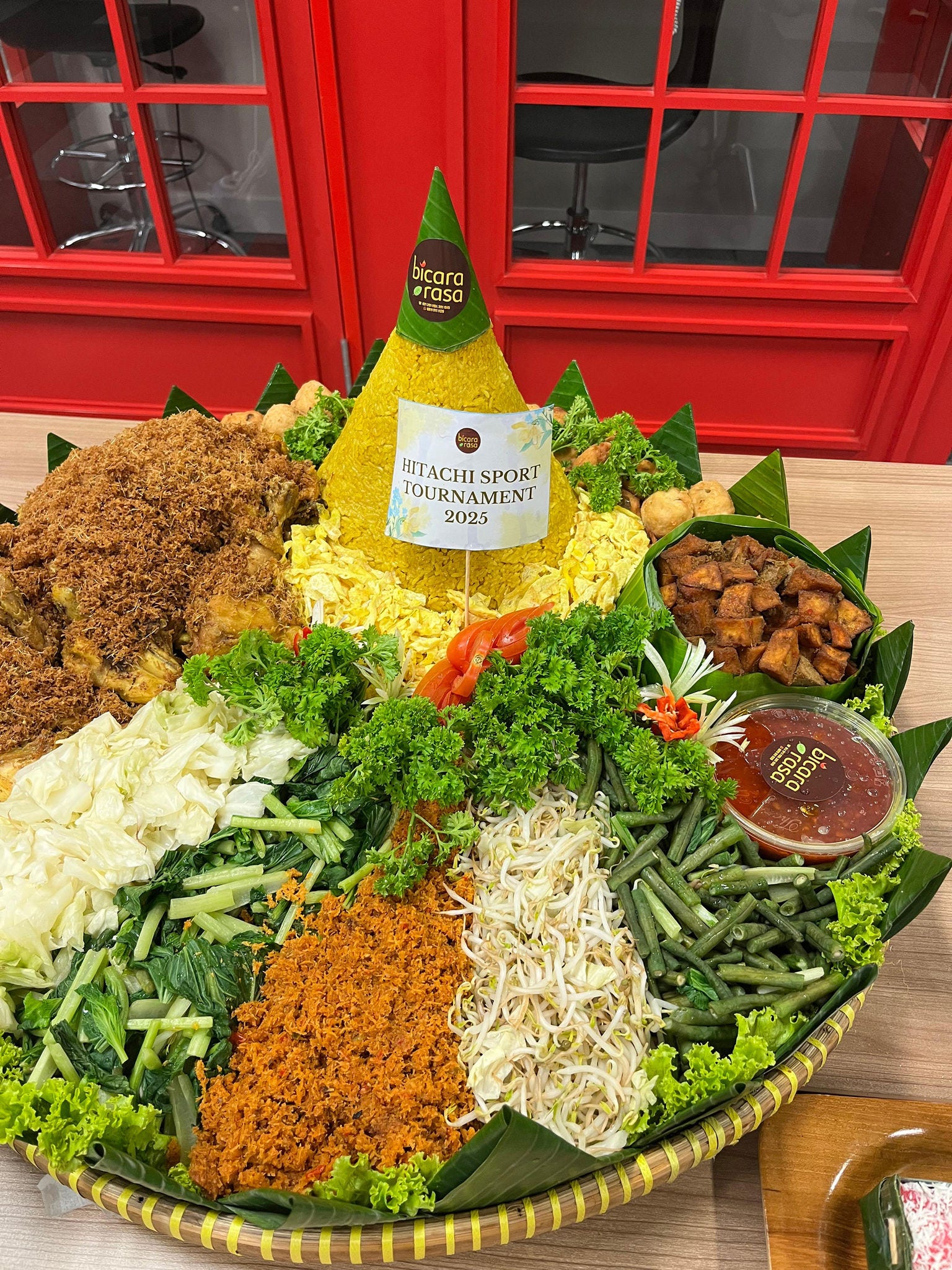 the potong tumpeng ceremony