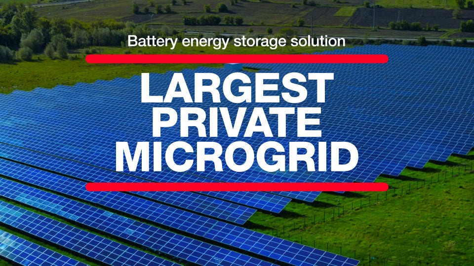 Hitachi was selected to deploy the battery energy storage solution and control system for Thailand’s largest private microgrid.