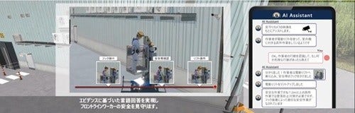 [画像]AIアシスタント技術のデモ(イメージ)