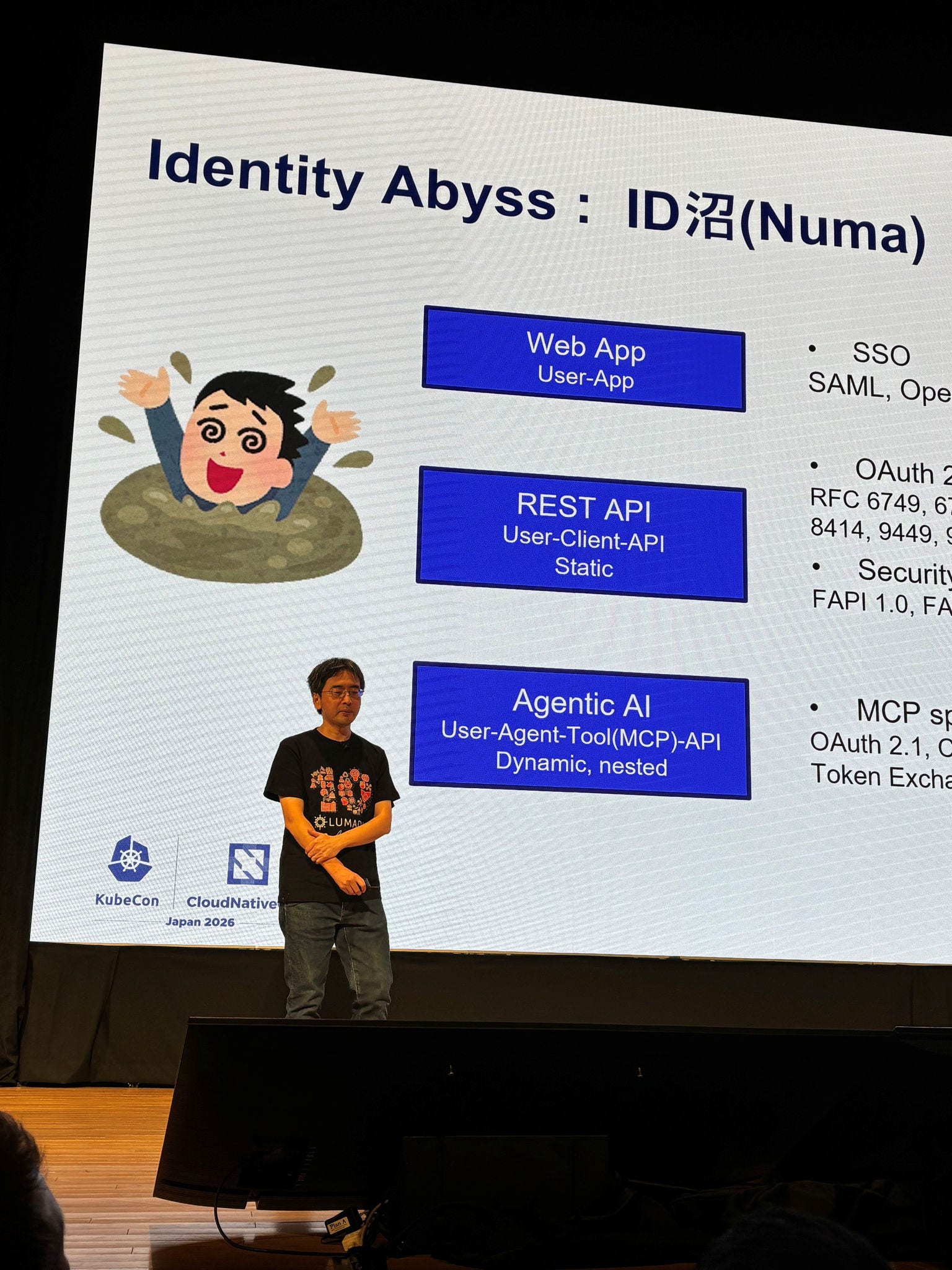 キーノートで「ID沼」をテーマにAI時代のアイデンティティ管理を語る中村