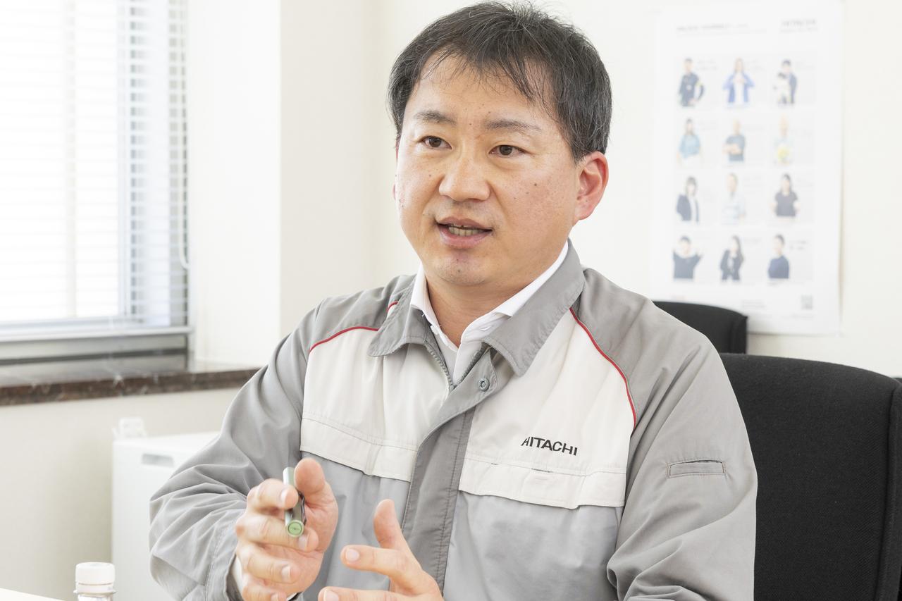 画像: 遠藤幹夫氏（日立インダストリアルプロダクツ 電機システム事業部 ドライブシステム本部 副本部長 ドライブ設計部 部長）