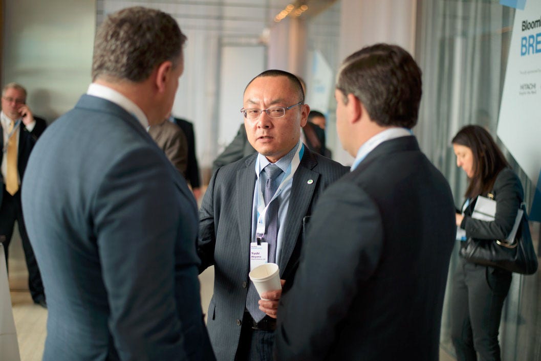 Hitachi at Bloomberg Breakaway 2017