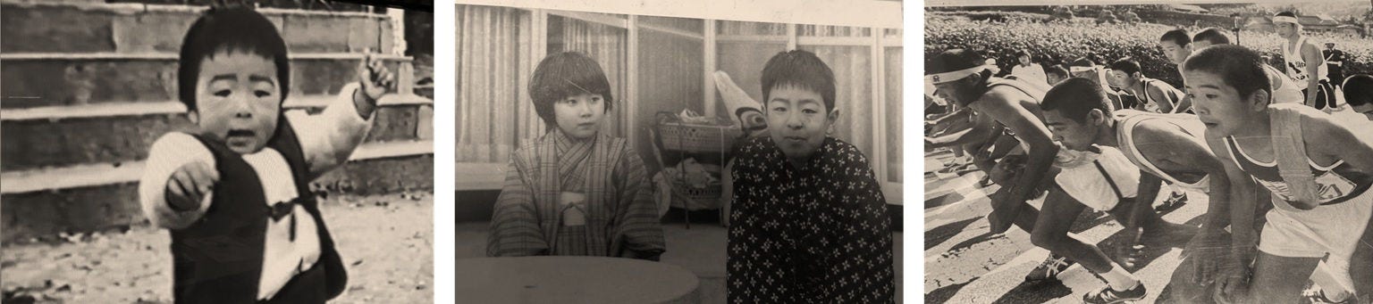 長崎県松浦市で生まれ、育った頃の思い出の写真（本人提供）