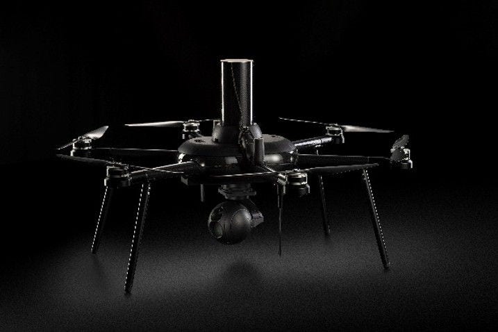 [画像]Nokia Drone Networks のドローン（写真提供：Nokia ECE）