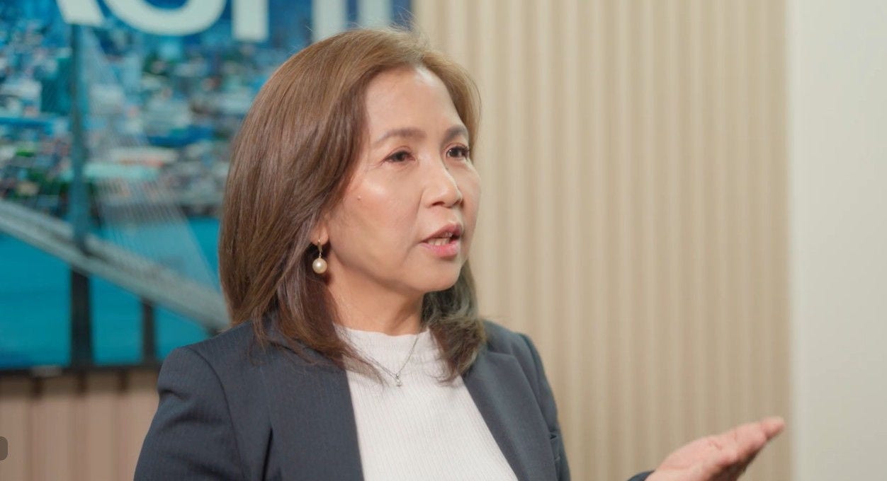 Lourdes Yap, Senior Director Business Opportunity and Strategic Group of Hitachi Asia (Philippines)