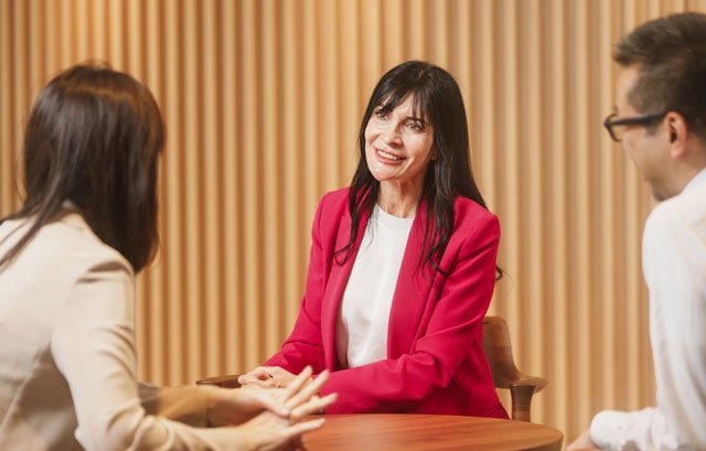 photo : Lorena Dellagiovanna, Senior Vice President and Executive Officer, Chief Sustainability Officer, CHRO, General Manager of Human Capital Group and CDEIO, Hitachi, Ltd.