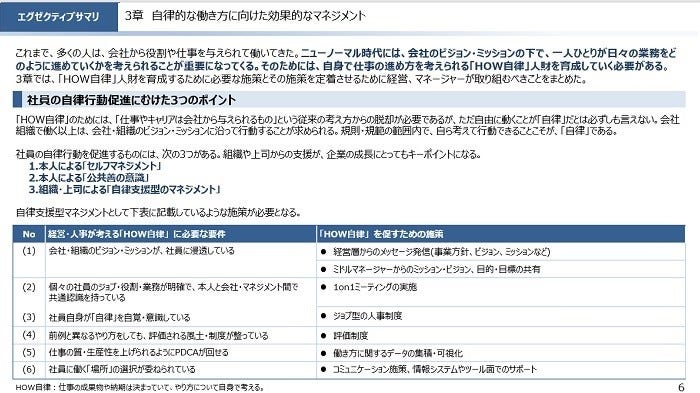 [画像]活動レポートのエグゼクティブサマリー抜粋2