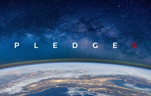 A view of Earth from space