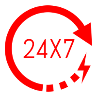 24x7 Availability of Power