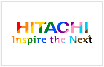 画像: 日立のレインボーロゴ「Hitachi Pride Logo」
