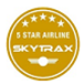 [image]5 STAR AIRLINE SKYTRAX logo
