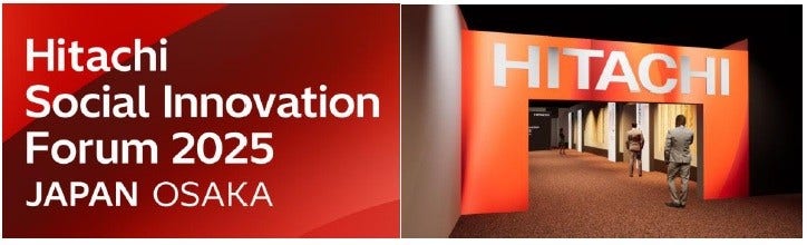 [image]Hitachi Group to hold its largest scale event “Hitachi Social Innovation Forum 2025 JAPAN” in Osaka for the first time