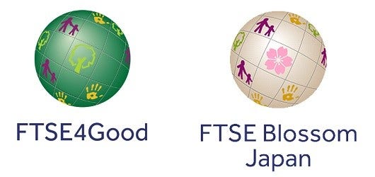 [画像](左)FTSE4Good、(右)FTSE Blossom Japan