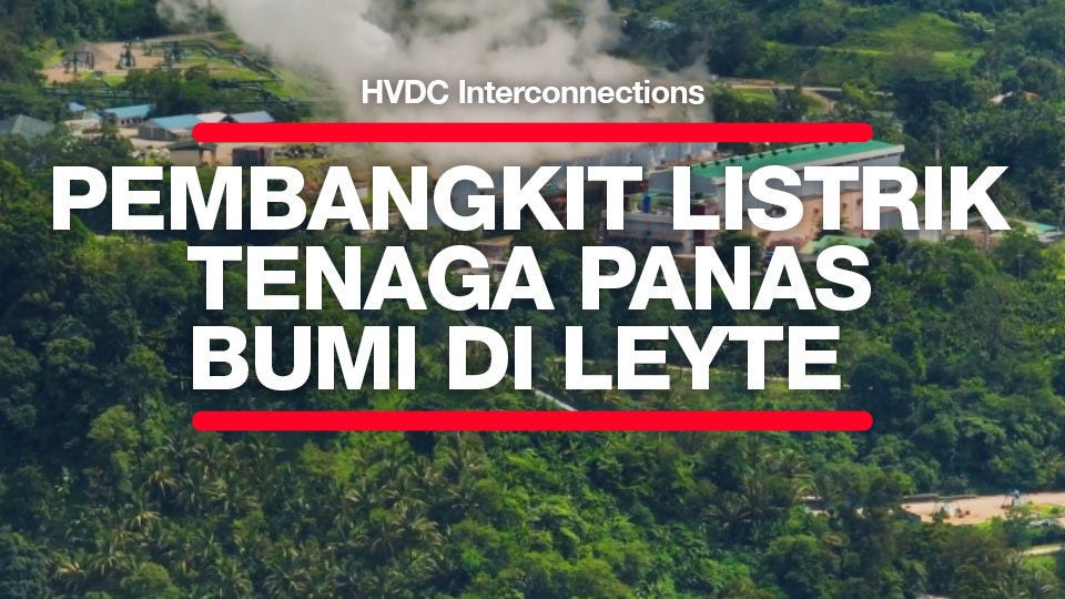 Hitachi is using HVDC Interconnections for a geothermal power plant on the island of Leyte.