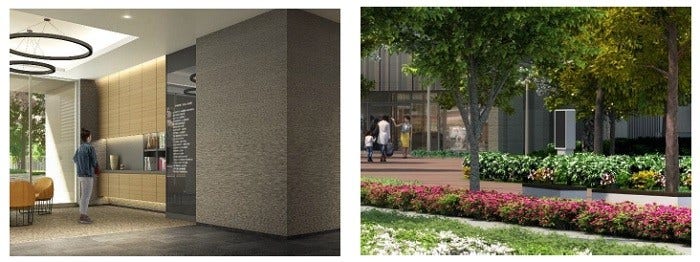 [画像]街全体のエネルギー消費量といった情報をリアルタイムに表示するタッチパネルやデジタルサイネージ(※イメージです)