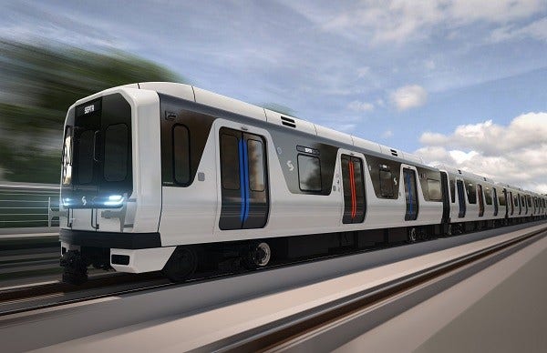 [画像]南東ペンシルバニア交通局(SEPTA)がマーケット-フランクフォード線向け新型車両を日立レールに発注