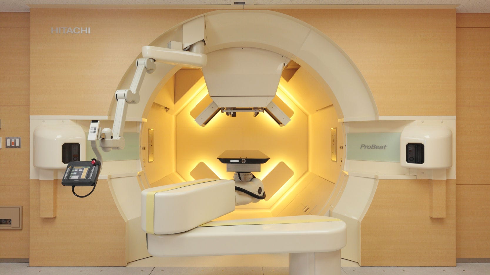 Hitachi particle beam therapy system